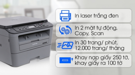 Brother DCP-L2520D Máy in Laser 